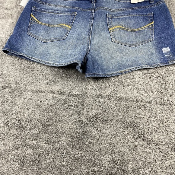 SO Stretch Shorts Womens 15 Blue Low Rise Shortie 2.5 Inch NWT - Picture 13 of 14